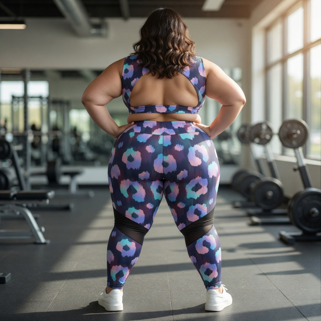 Indigo Bloom Legging Set
