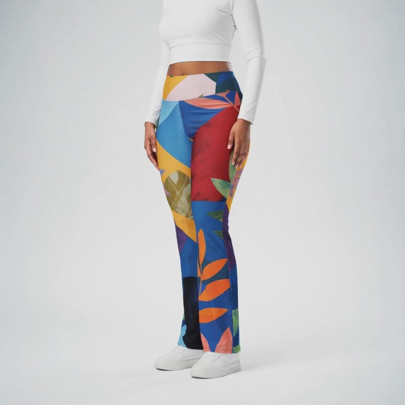 Prism Bold Print Flare Leggings