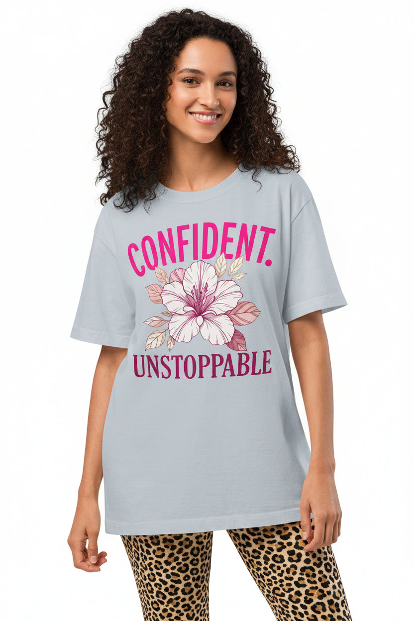 Bloom Confident Oversized Tee